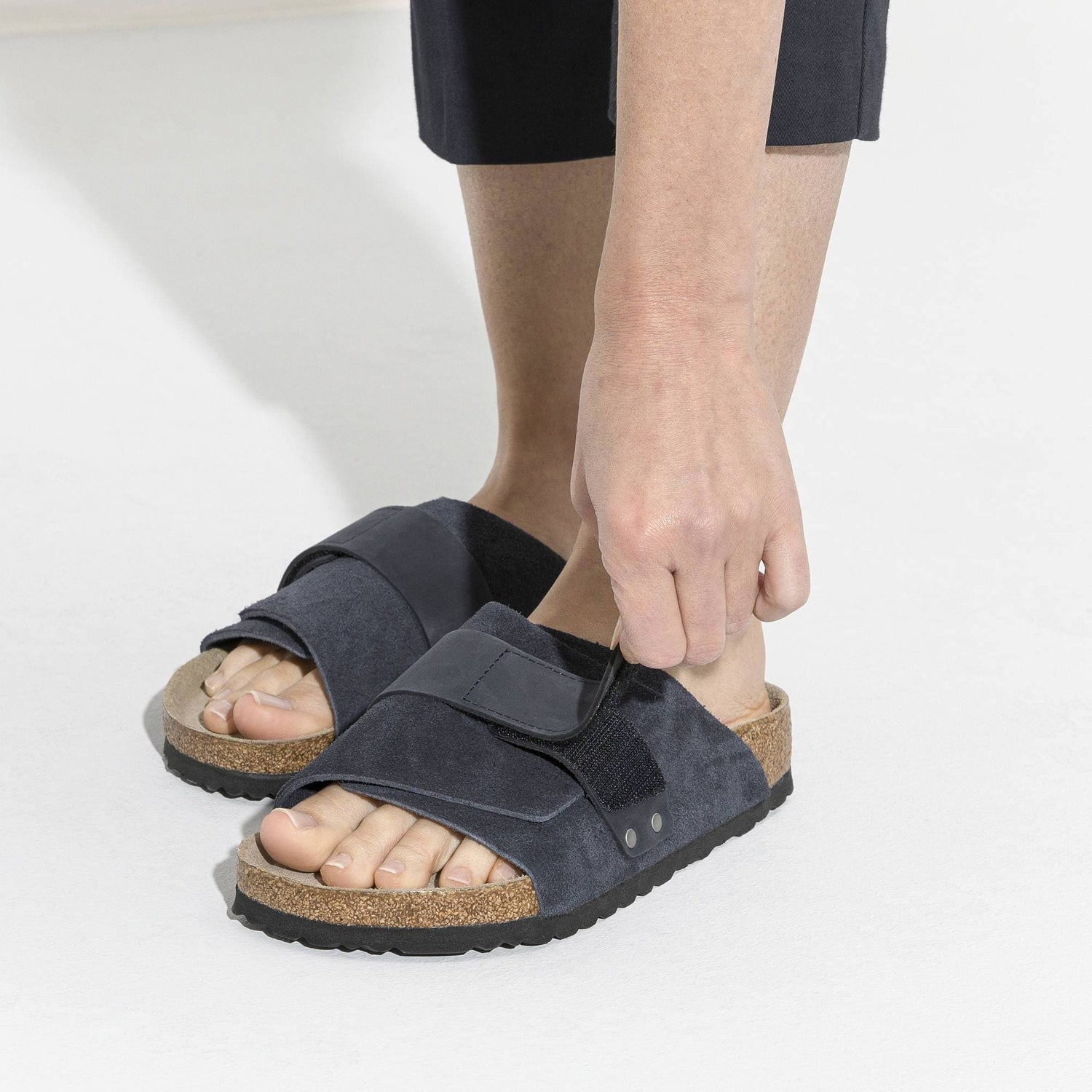 Kyoto Nubuck/Suede Leather bsi - BIRKENSTOCK