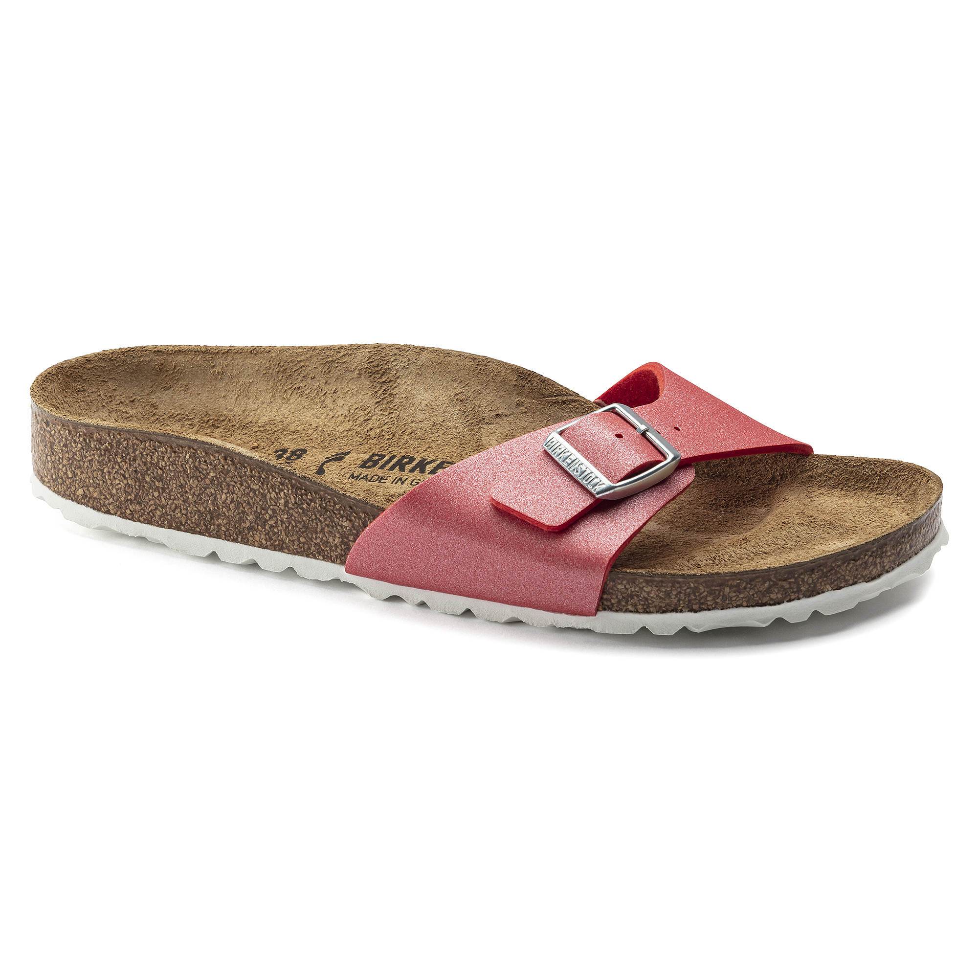 Birkenstock madrid icy metallic old 2024 rose