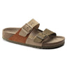 BIRKENSTOCK Arizona Split Nubuck Leather Beige sandal