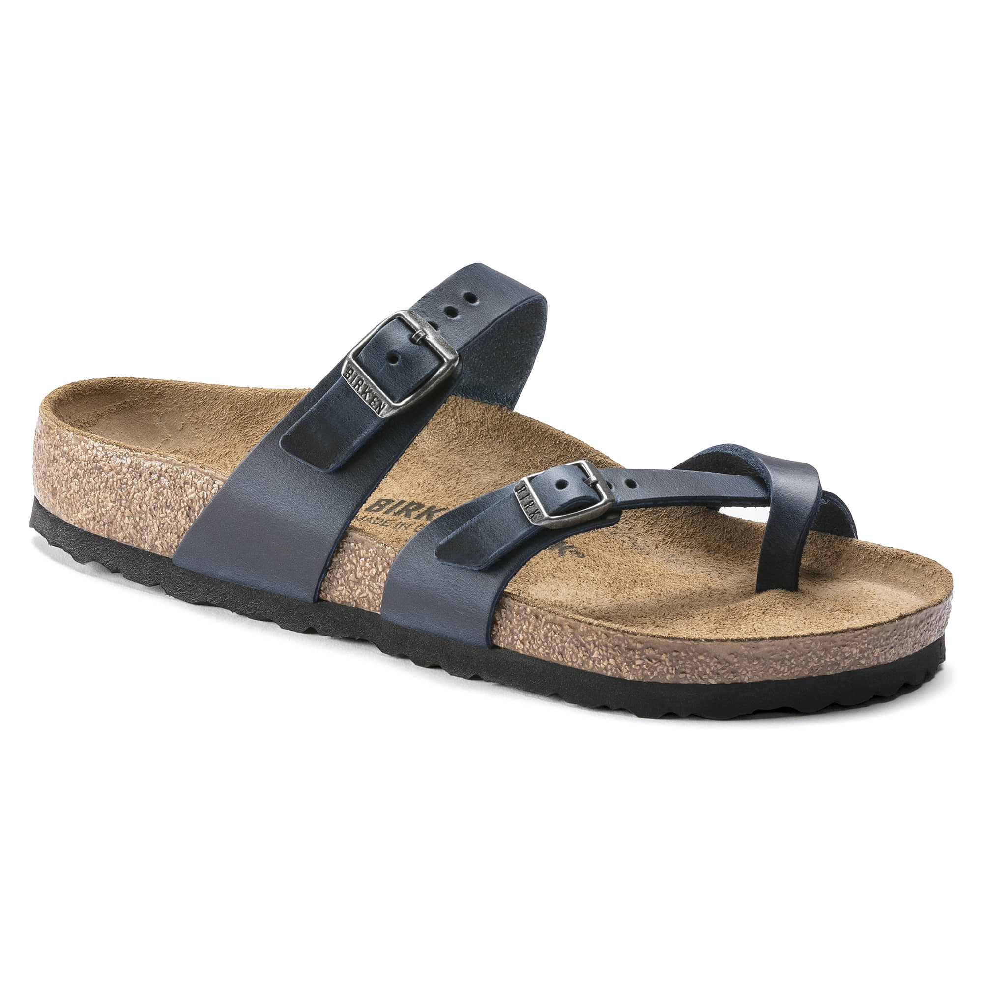 Birkenstock jade oiled online leather