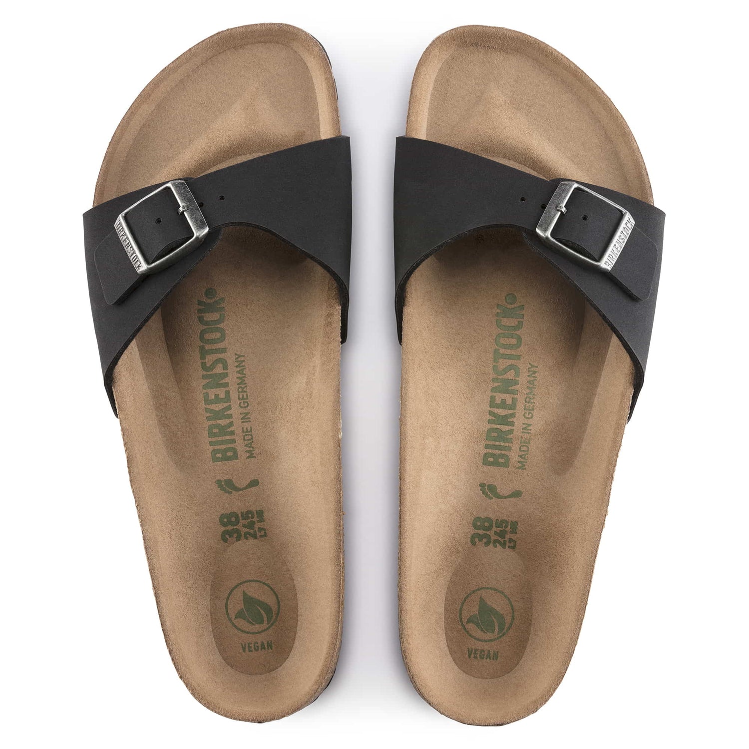 Birkenstock Madrid Vegan Birko-Flor Nubuck top look