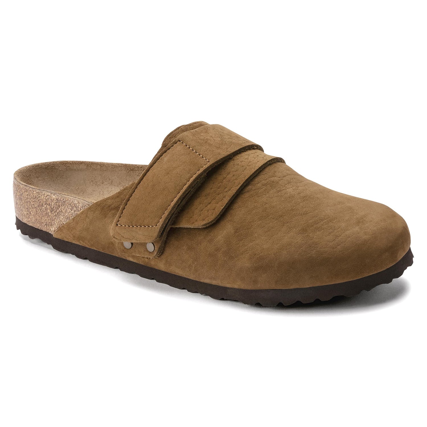 Comfortable Brown Leather Clogs - Birkenstock Nagoya