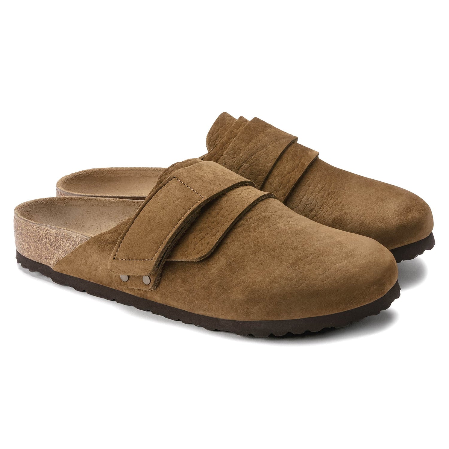 Brown Nubuck Leather Clogs - Birkenstock Nagoya's Collection