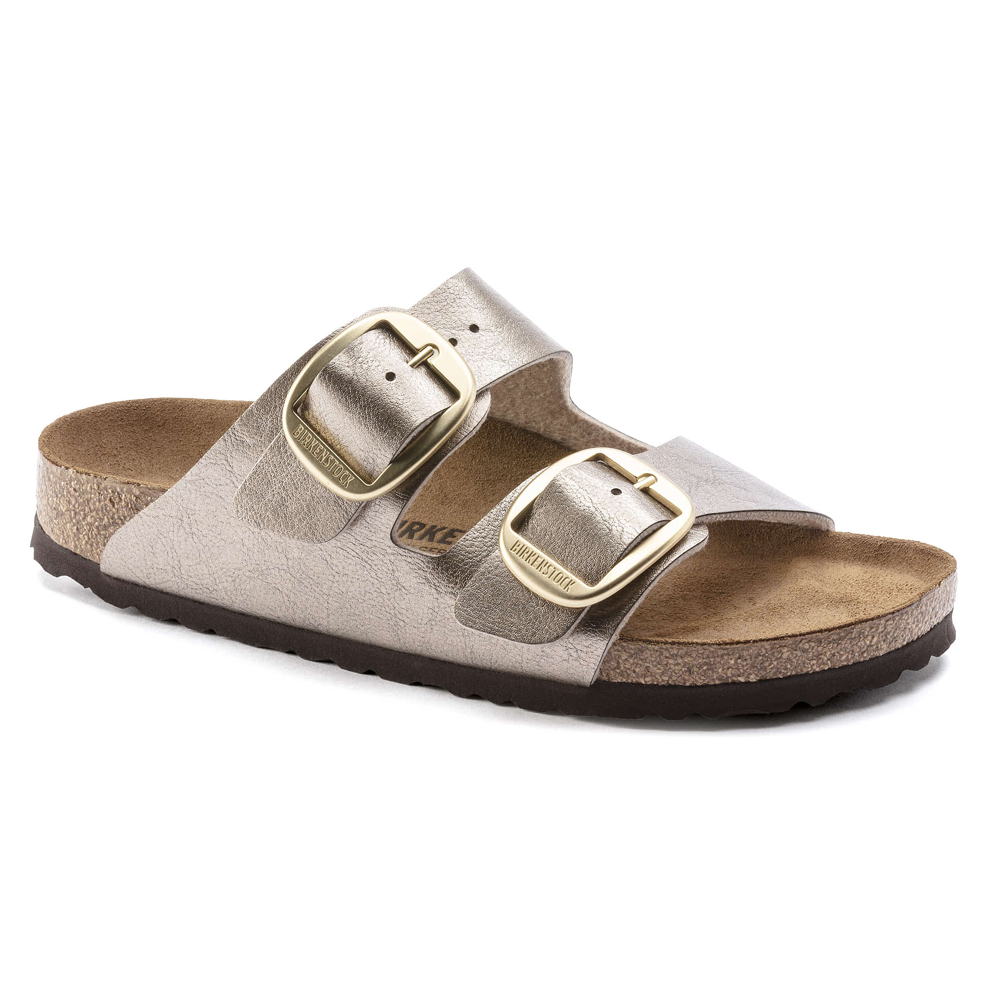 Birkenstocks discount gold buckle