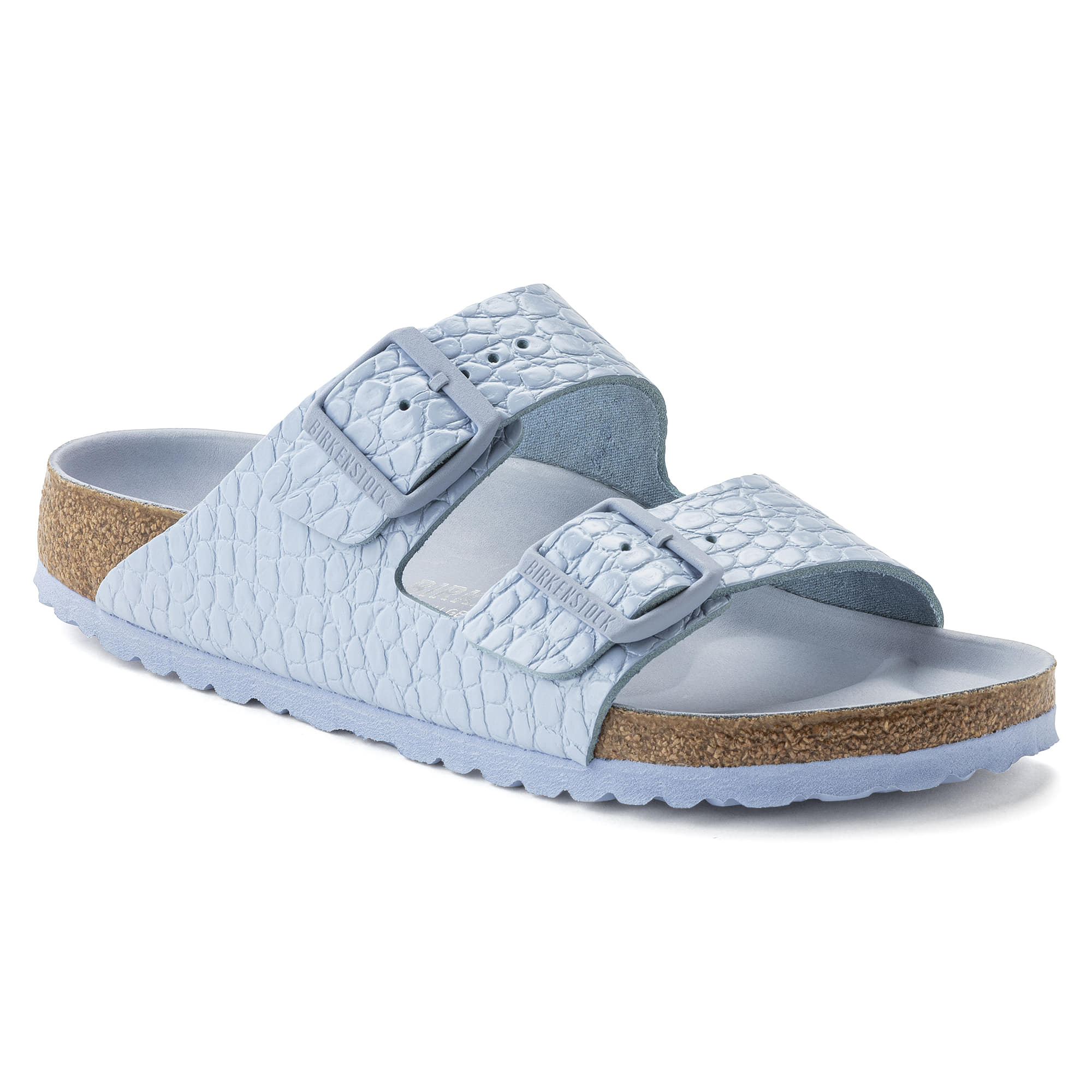 Metallic 2025 blue birkenstock