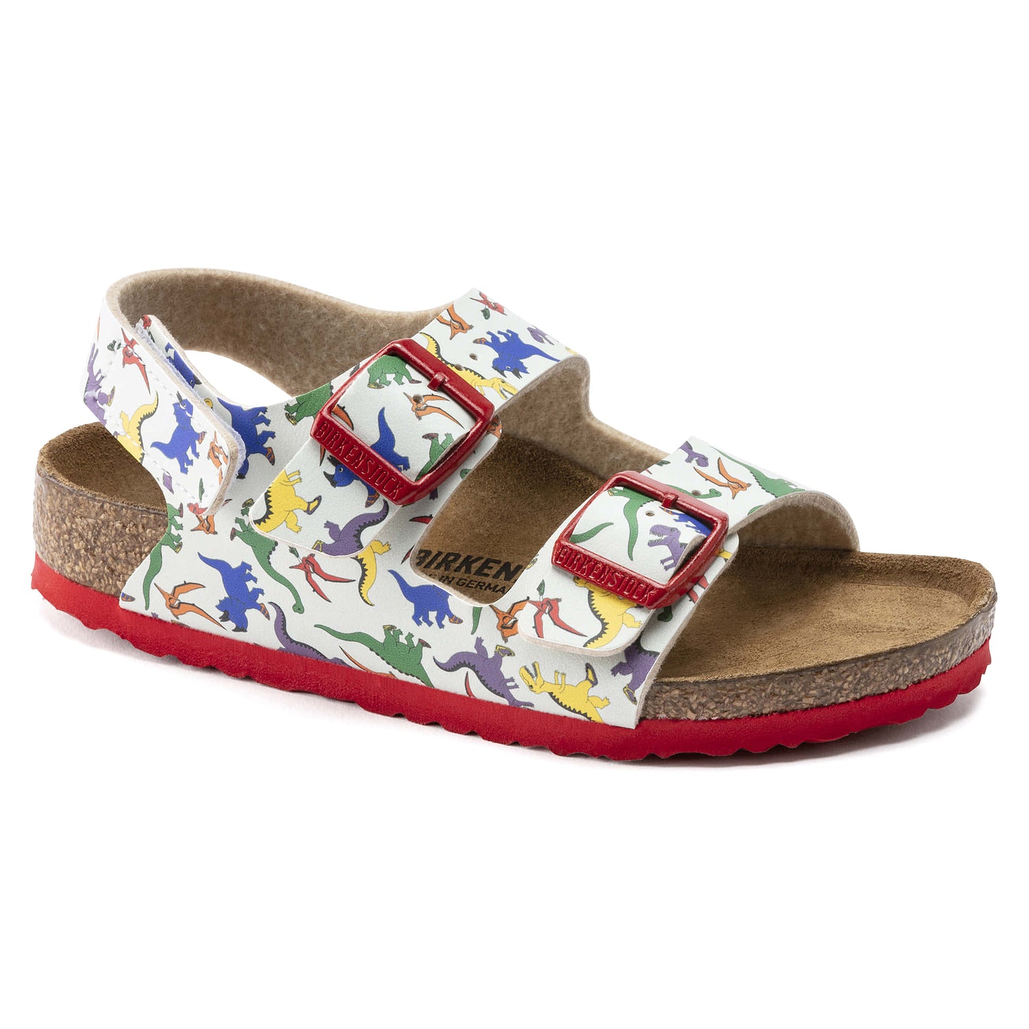 BIrkenstock  Multi/Best Friends Dino Multi Milano HL Kids Birko-Flor sandal