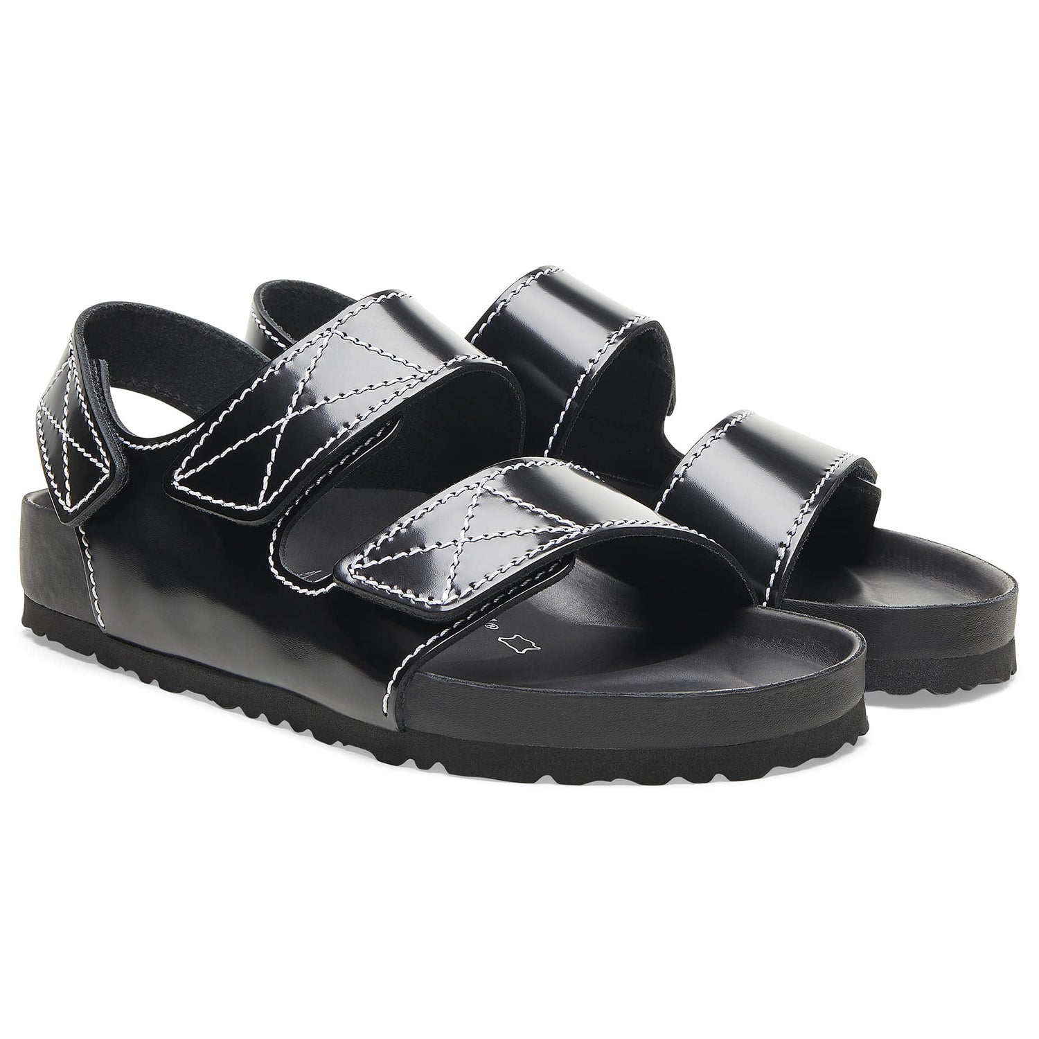 Shop Birkenstock Black Milano Proenza Schouler Sandal 