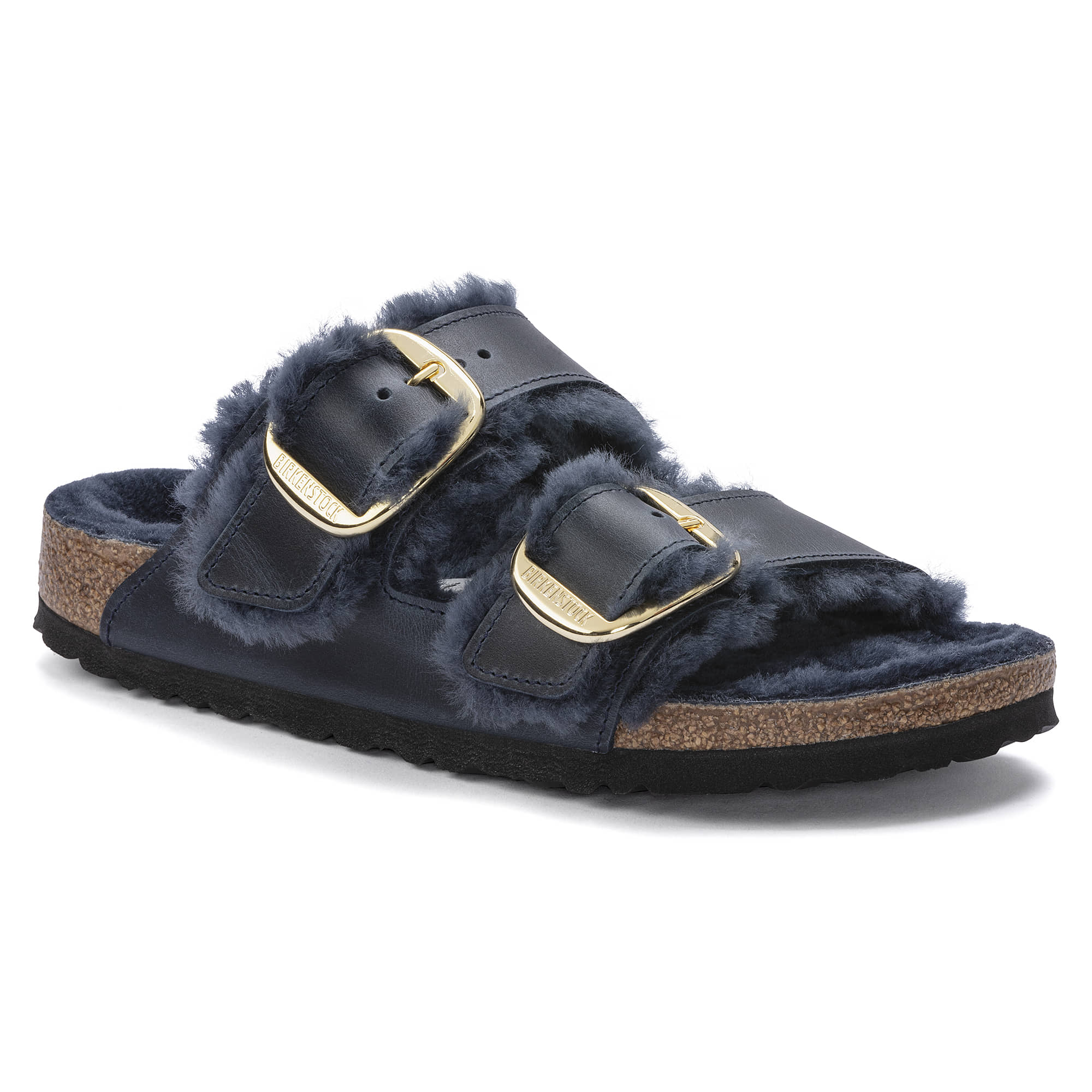 Birkenstock big buckle oiled leather online cognac