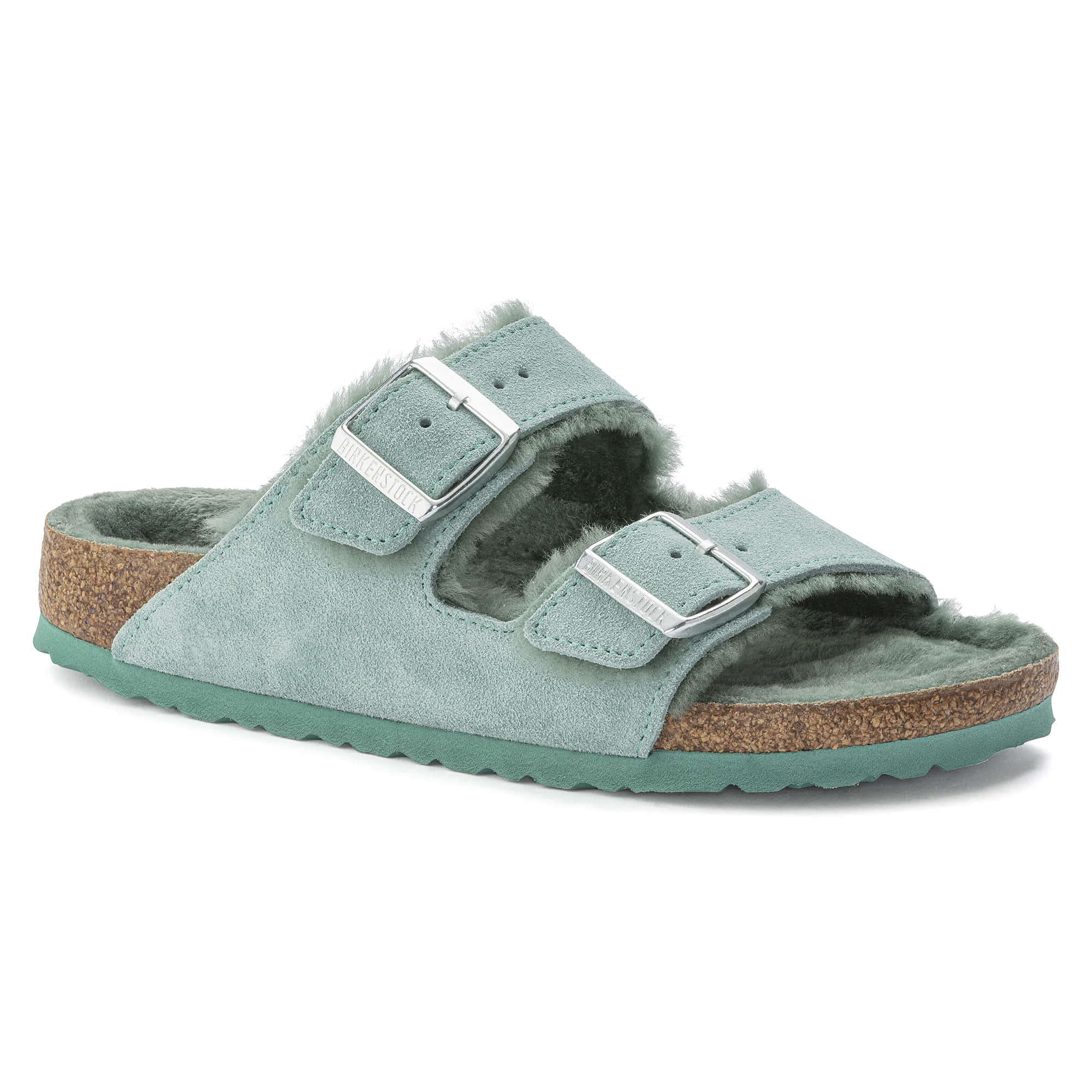 Arizona Shearling Suede Leather BIRKENSTOCK