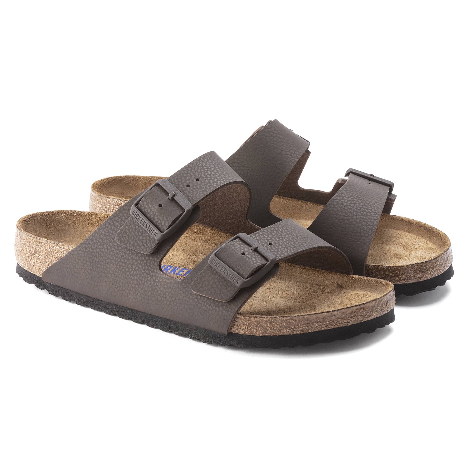 Birkenstock Arizona Soft Footbed brown Birko-Flor Pair