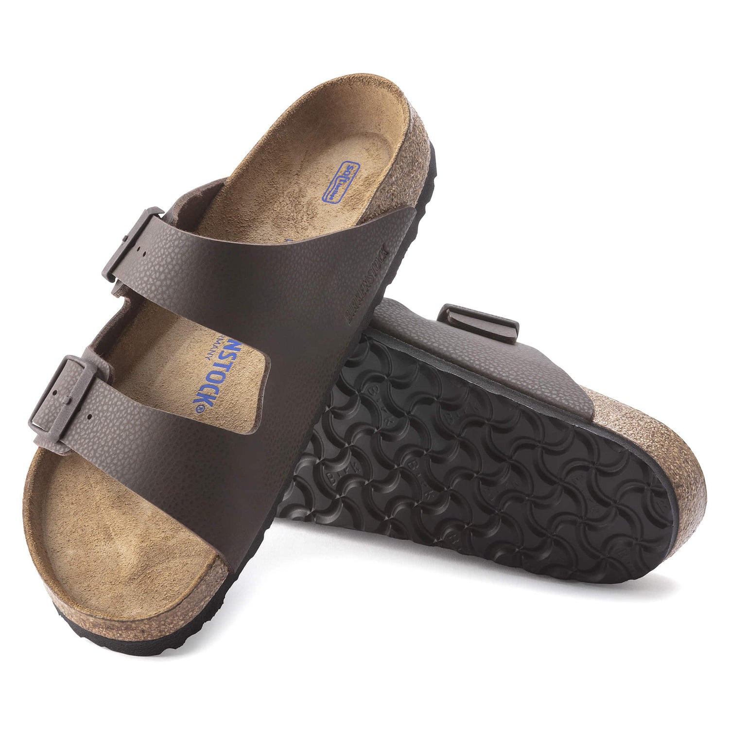 Birkenstock Arizona Soft Footbed brown Birko-Flor Sole