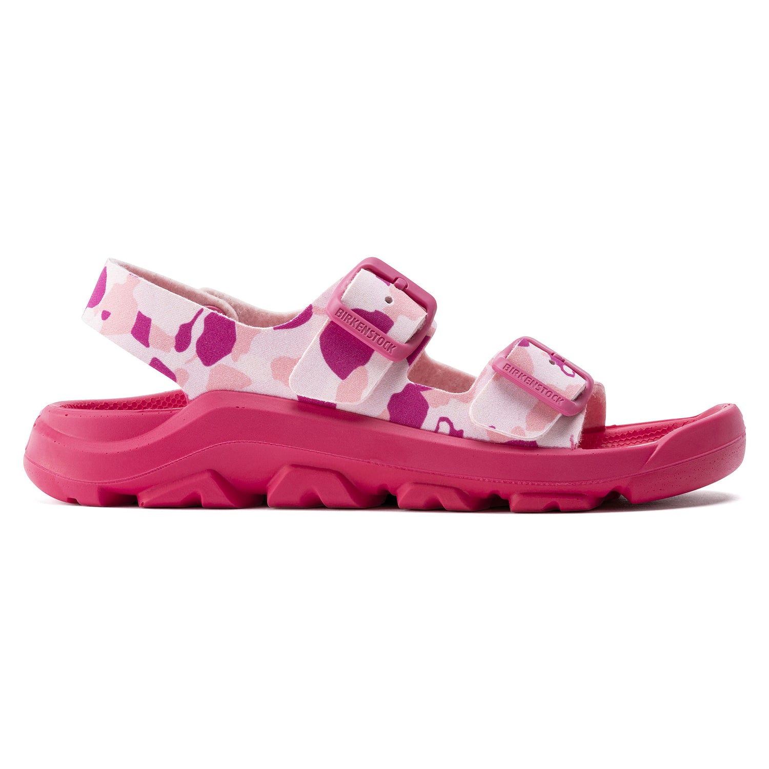 Birkenstock Mogami Kids Pink  Birko-Flor Side Look