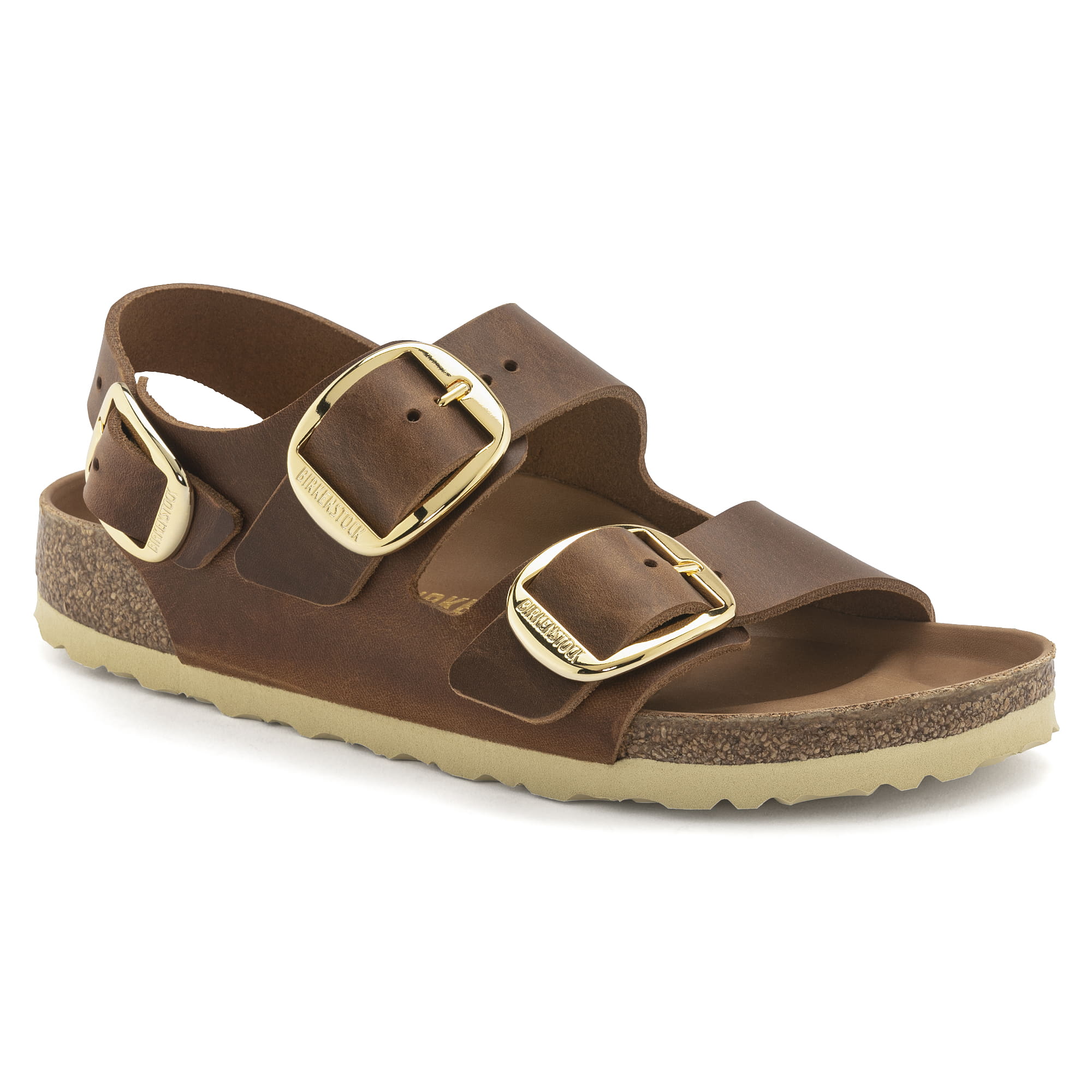 Birkenstock big buckle metallic rose online gold