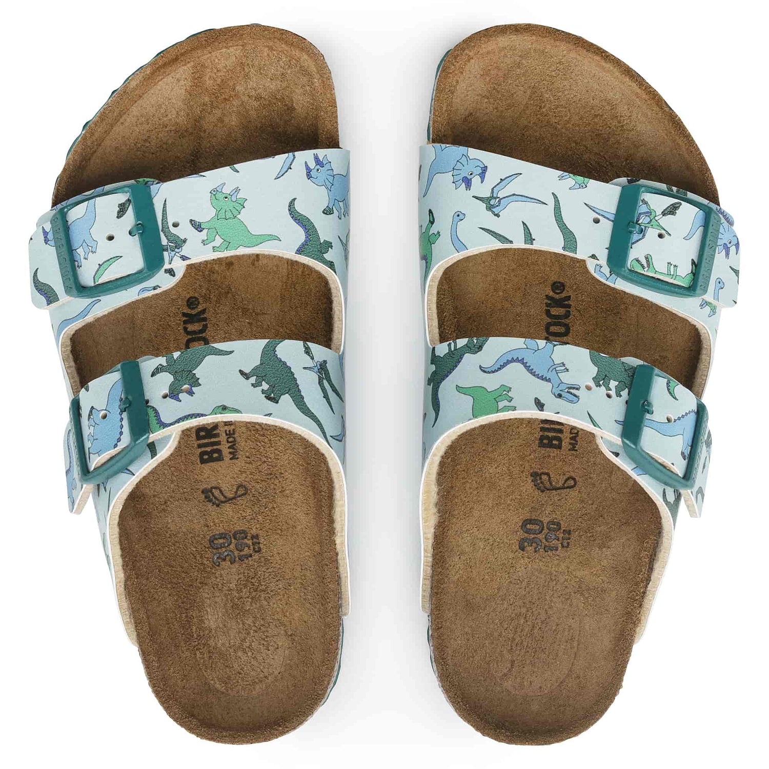 Kids' Birkenstock Dinosaur Print Sandals