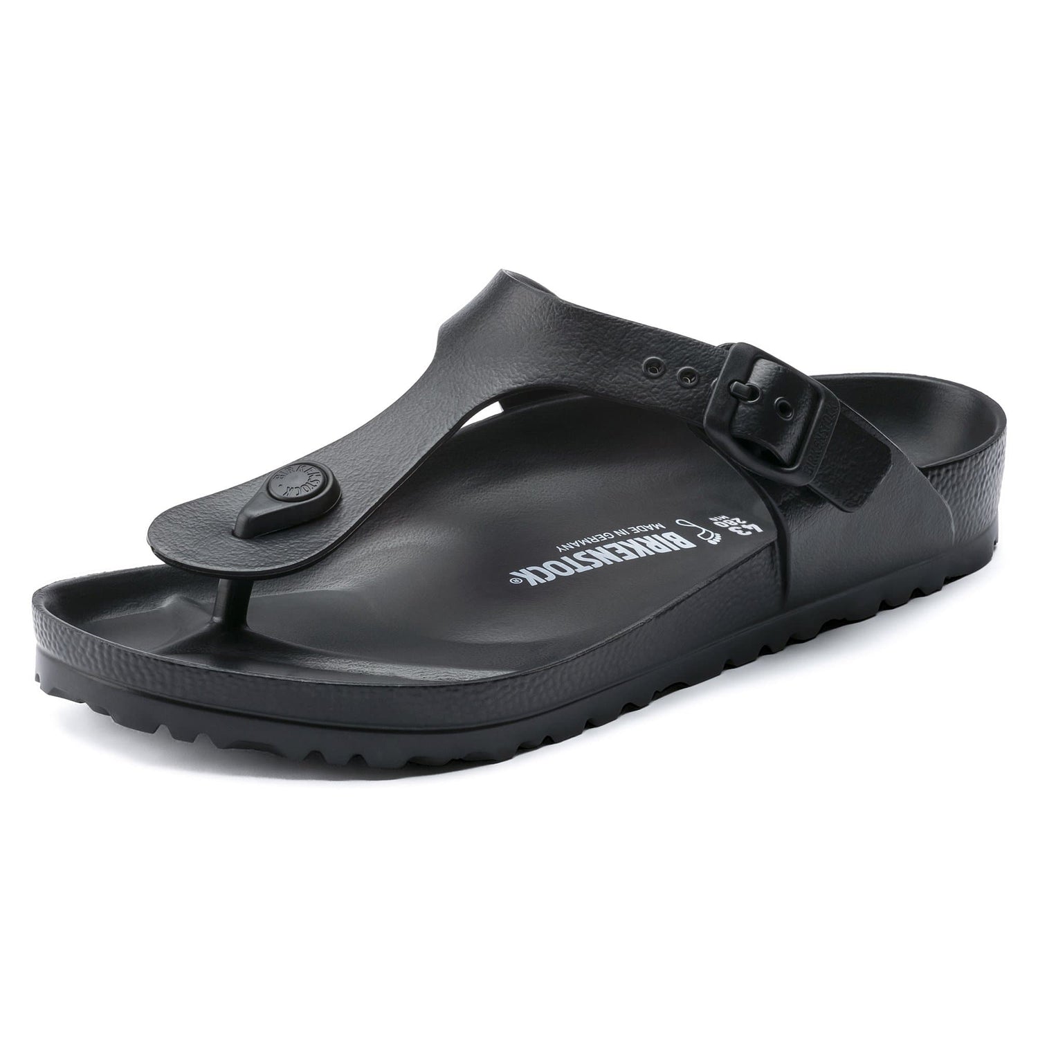 Shop Birkenstock Gizeh black Essentials EVA Sandal 