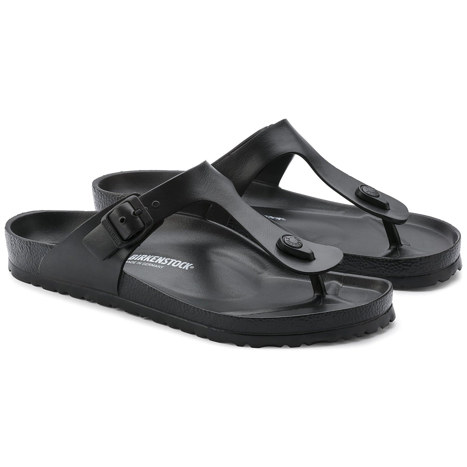  Birkenstock Gizeh black Essentials EVA Sandal Pair