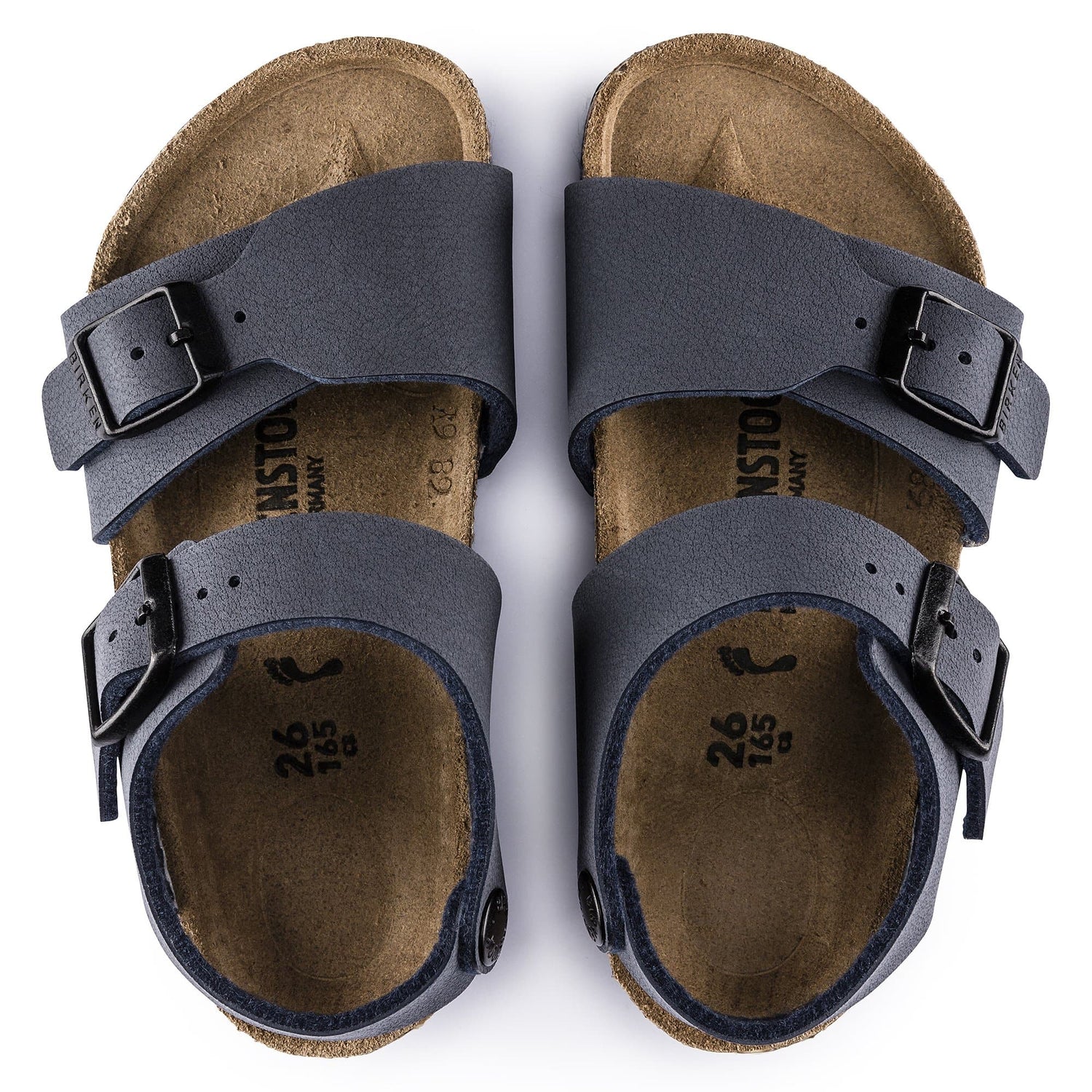 New York Kids Birko Flor Nubuck - BIRKENSTOCK